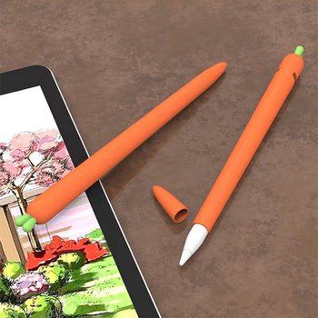 胡蘿蔔造型矽膠apple pencil保護套_2