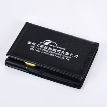方型便利貼-PU便簽盒-多功能便利貼-客製化便利貼-可印刷logo_0