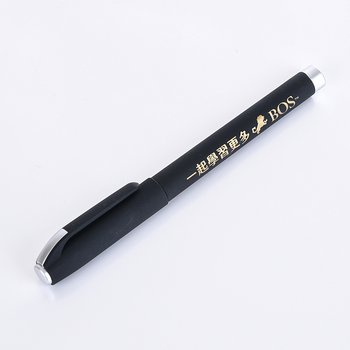 廣告筆-霧面塑膠筆管禮品-單色中性筆-採購訂定客製贈品筆(同52AA-0028)_0