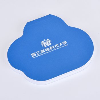 造型便條紙-封面單面彩色印刷上亮膜-12x10cm內頁單色單面印刷便條紙_1