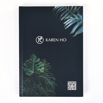 筆記本-尺寸25K精裝硬殼-封面150P銅板紙上膜+內頁模造紙-客製化記事本_0