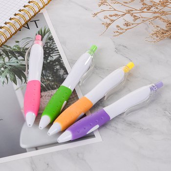 廣告筆-造型防滑筆管環保禮品-單色原子筆-工廠客製化印刷贈品筆_4