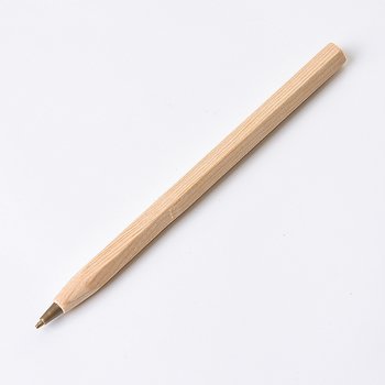 六角木桿單色筆-木筆製作_0