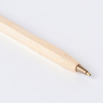 六角木桿單色筆-木筆製作_1