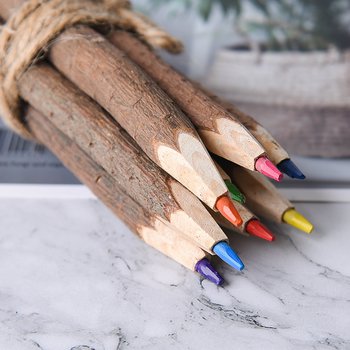 8色樹枝色鉛筆-木筆製作_1