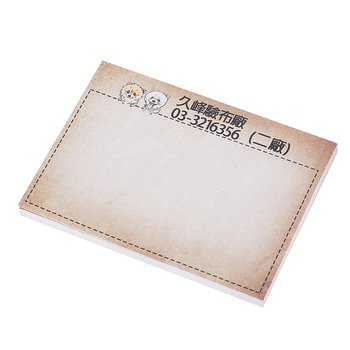 方型便利貼-無封面-10*7cm-內頁單面彩色印刷50張便利貼_5