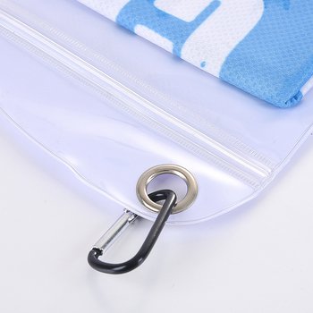 夾鏈袋裝運動毛巾-聚酯纖維廣告毛巾_1