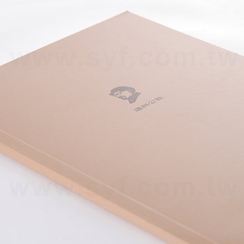 25K筆記本-200P銅板膠裝記事本-單面彩印上霧膜_2