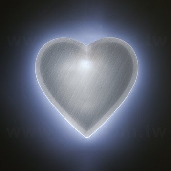 LED塑膠發光心形胸章_2