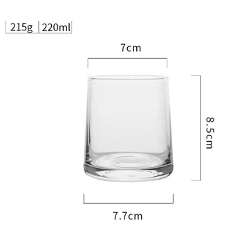 220ml厚底玻璃酒杯(客製化印刷LOGO)_0