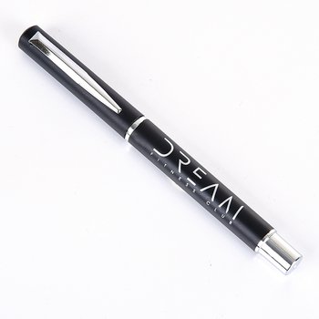 廣告筆-仿鋼筆消光霧面金屬禮品-開蓋原子筆-多色款筆桿可選-客製採購印刷贈品筆_3
