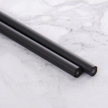 黑木鑲鑽2B鉛筆-消光黑筆桿印刷設計禮品-採購批發製作贈品筆_4