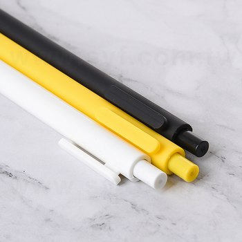 廣告筆-造型噴膠廣告筆管禮品-單色原子筆-採購訂製贈品筆_9
