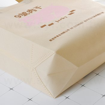 不織布購物袋-厚度80G-尺寸W27xH27xD12cm-雙面雙色可客製化印刷_1