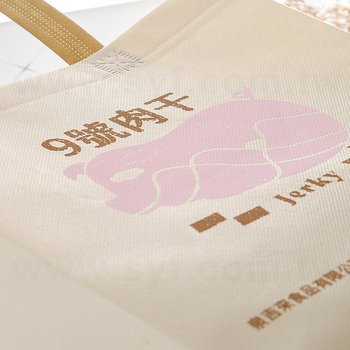 不織布購物袋-厚度80G-尺寸W27xH27xD12cm-雙面雙色可客製化印刷_2