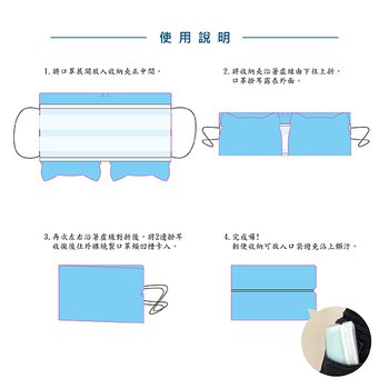 造型口罩收納夾-動物造型C款-客製化印刷_1