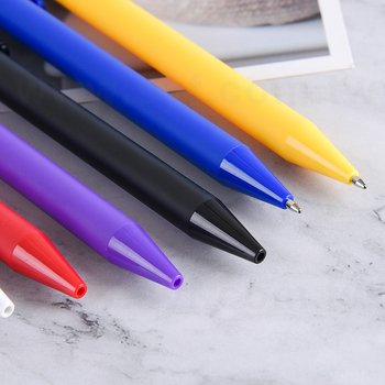廣告筆-按壓式霧面塑膠筆管廣告筆-單色原子筆-客製化贈品筆_6