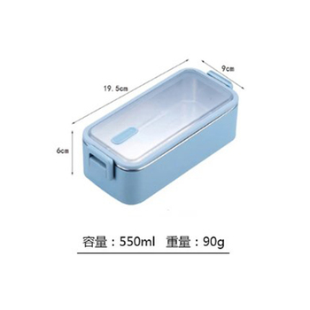 單層不鏽鋼日式餐盒-可彩色印刷LOGO_0