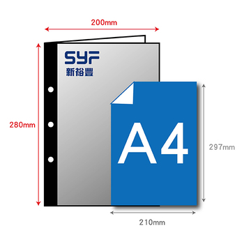 鉚釘式菜單平裝型錄-20x28cm封面皮革打凹-可印刷logo_0