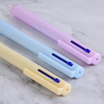 3色塑料筆桿多色筆-防滑筆管-可印LOGO_2