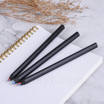 四色同芯彩色鉛筆-大三角黑木鉛筆-可印LOGO_4