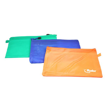 B5單層拉鍊袋-磨砂PVC防水材質W28.5xH20cm-內附網格層-單面單色印刷-可印LOGO_2