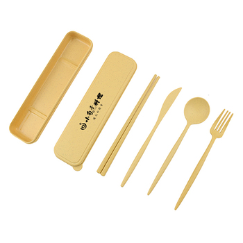 小麥桔梗餐具4件組-筷.叉.匙.刀-附小麥收納盒-預算1萬元內_2