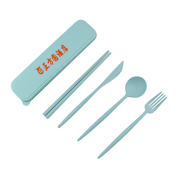 小麥桔梗餐具4件組-筷.叉.匙.刀-附小麥收納盒-預算1萬元內_3