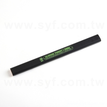 原木環保鉛筆-扁筆兩切印刷廣告筆-採購批發製作贈品筆_11