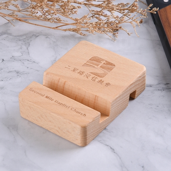 木製手機架-長方形造型_5
