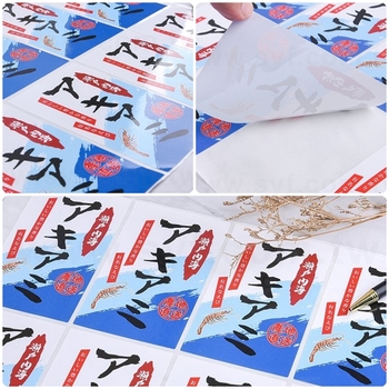 【加工亮膜-冷凍膠】材質PVC珠光合成方形防水貼紙印刷_7