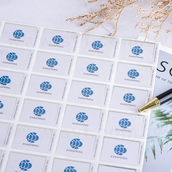 【加工亮膜-白墨】材質亮銀箔方形貼紙彩色印刷_5