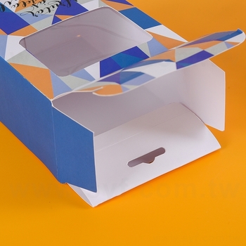 10x6x14cm(尺寸以下均一價)-插底式吊盒加玻璃紙-325P鑽卡紙盒-包裝盒印刷_6