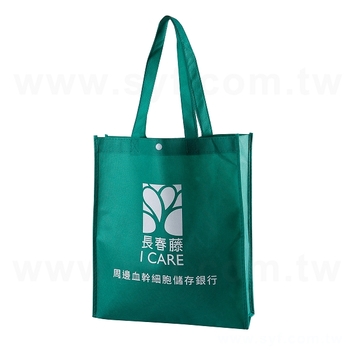 不織布環保購物袋-厚度80G-尺寸W30xH35xD10cm-雙面單色可客製化印刷_0