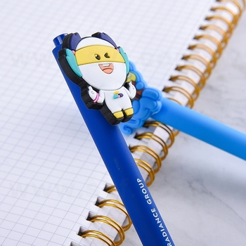 造型廣告筆-PVC公仔筆管禮品-防滑筆管(2款)_1