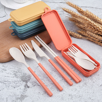 小麥桔梗餐具4件組-筷.叉.匙.刀(可拆式餐具)-附小麥收納盒-掛勾設計-預算1萬元內_0