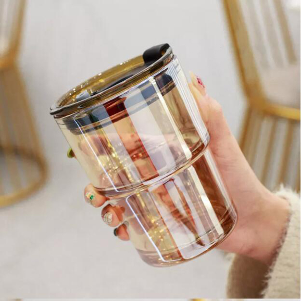 北歐450ml玻璃吸管杯_2