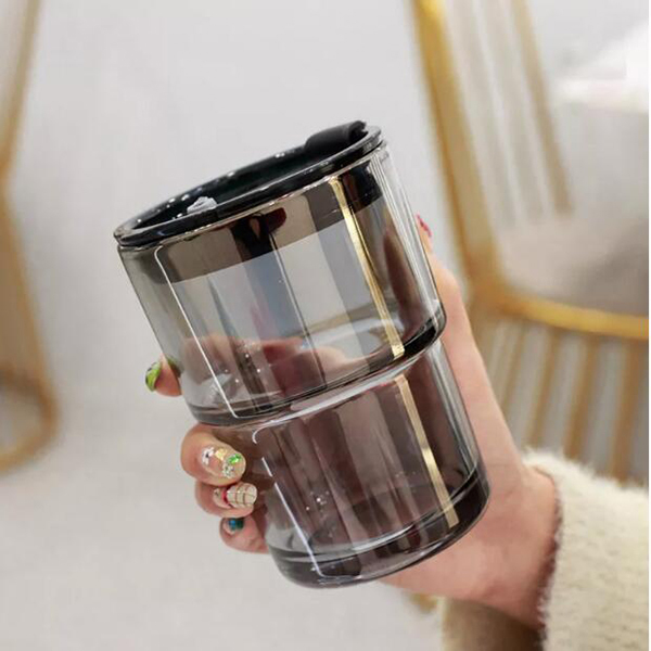 北歐450ml玻璃吸管杯_3