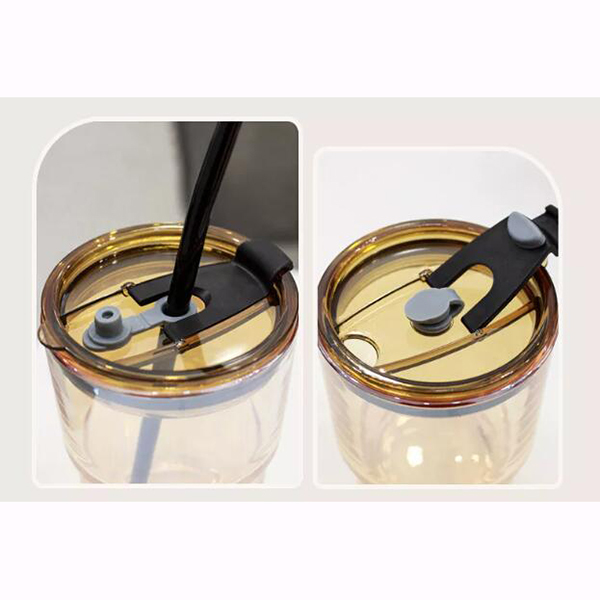 北歐450ml玻璃吸管杯_6