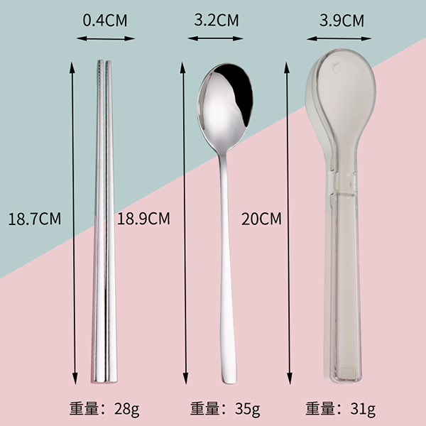 304不鏽鋼餐具2件組_8