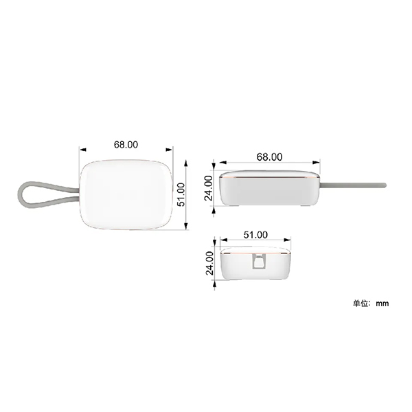 便攜式迷你UVC LED牙刷消毒器旅行盒_4