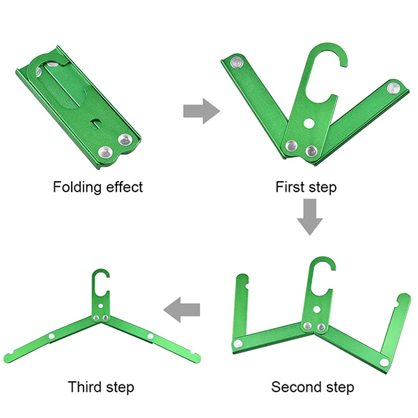 鋁合金多功能折疊曬衣夾_4