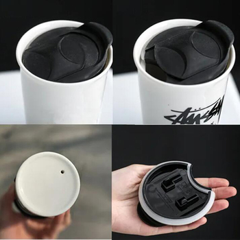 雙層陶瓷咖啡杯-可客製化印刷LOGO_2
