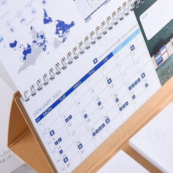 18開客製化23x12.5cm三角桌曆+便條紙_2