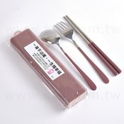 304不鏽鋼餐具3件組-筷.叉.匙