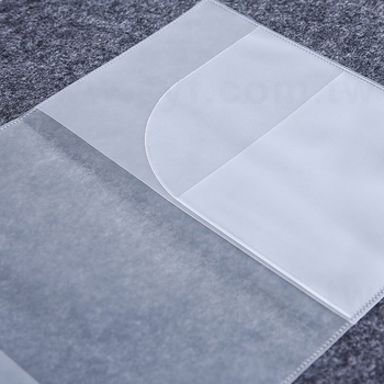 小黃卡保護套-小黃卡套-透明霧膜PVC小黃卡護照套-可印LOGO_3