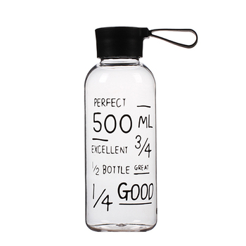 500ml PC塑料水瓶-附掛繩_0