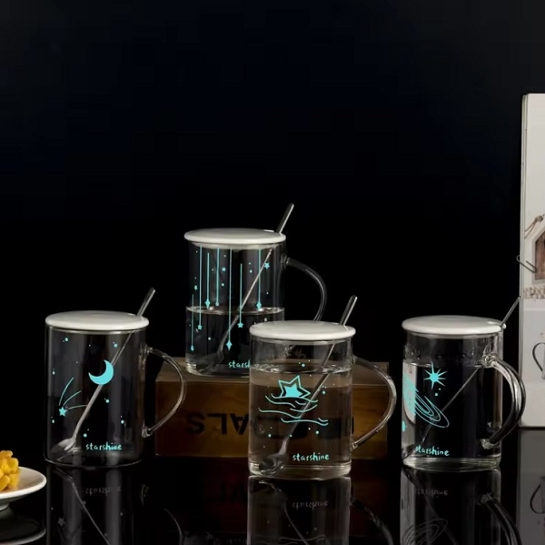 創意星月夜光玻璃杯_3
