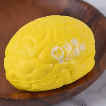 壓力球H-中彈PU減壓球/大腦造型發洩球-可客製化印刷log_4