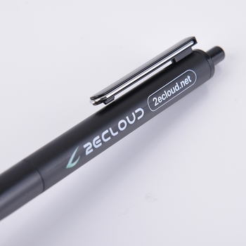 銀絲邊造型中油筆-客製印刷廣告筆_6